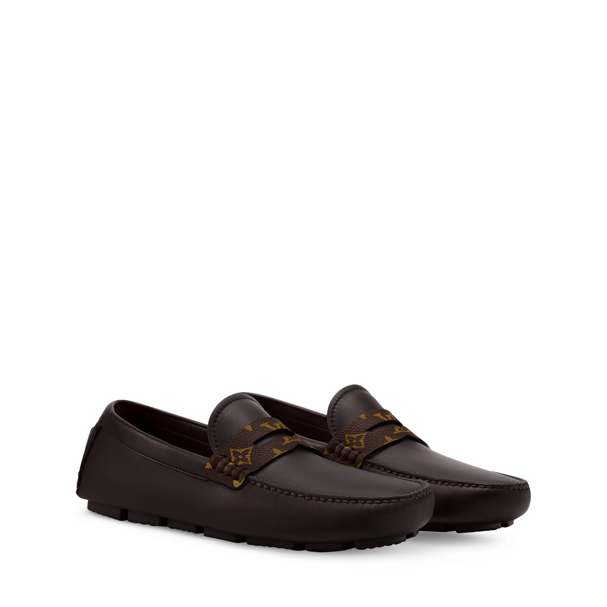 靴 LOUIS VUITTON MOCASIN LOUIS VUITTON LV Driver Moccasin Shoes 'Brown Monogram with